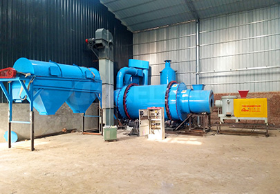Lawrence environmental protection sand drying production line project