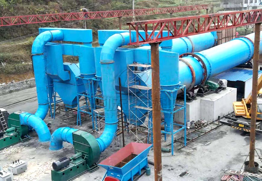 Two coal slime dryer production lines are put into operation in Ordos, Inner Mongolia 0