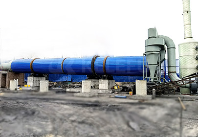 Salina Φ2.2x18 slime drying production site