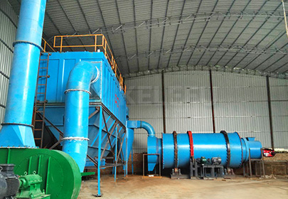 Louisville large three return iron powder drying project