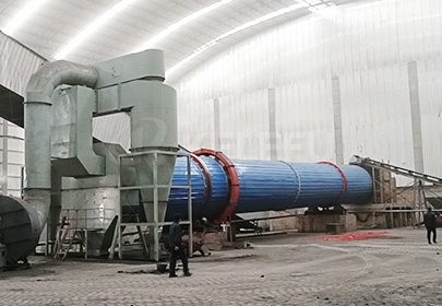 Chile large slime drying project