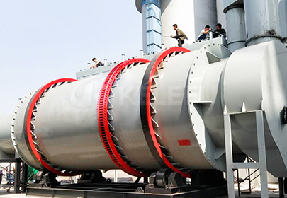 Yemen solid waste fly ash drying production project