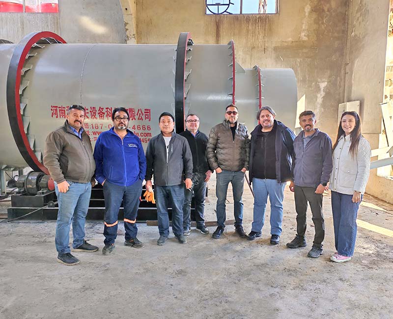 Türkiye protection sand drying production line project 1