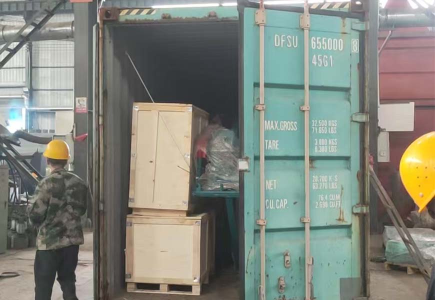 30 tons sand dryer shipped to Jamaica 2